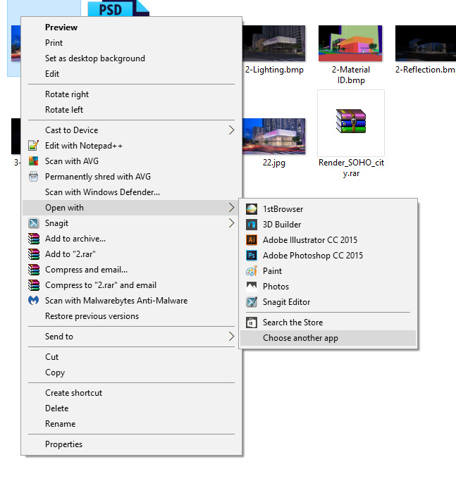 Lấy lại trình xem ảnh Windows 7 trên Windows 10