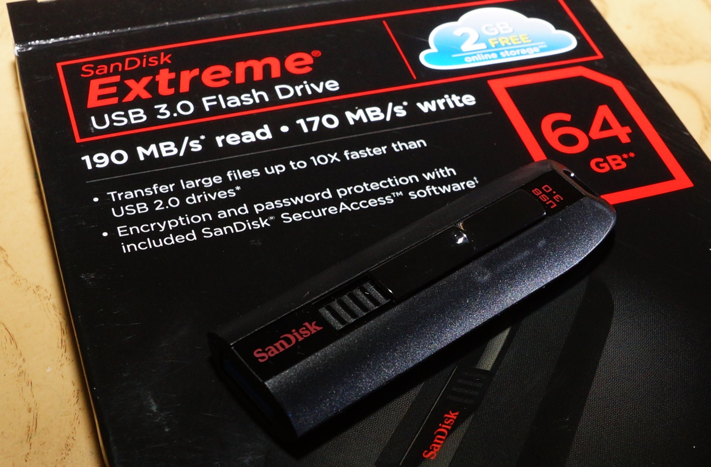 USB 3.0 SanDisk Extreme 64GB