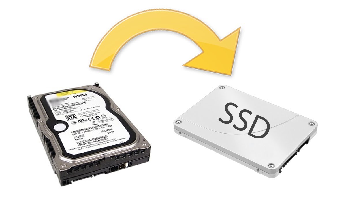 Chuyển dữ liệu từ HDD sang SSD